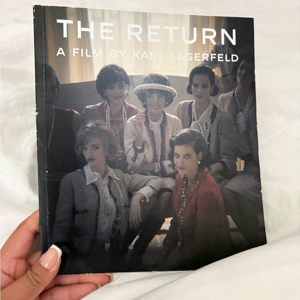 CHANEL 'The Return' Film CD with White and Black Design